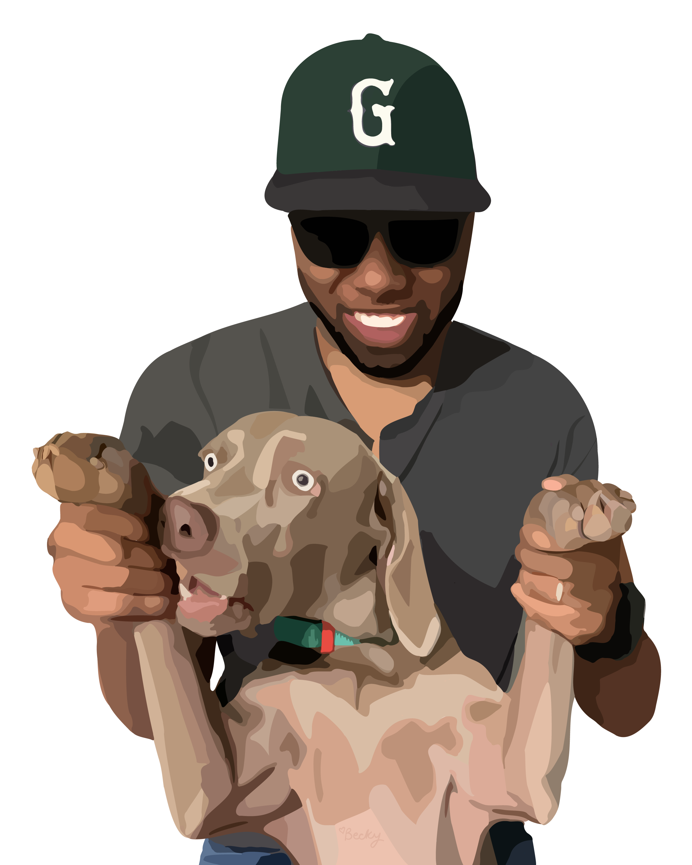 Lawrence and Bleu